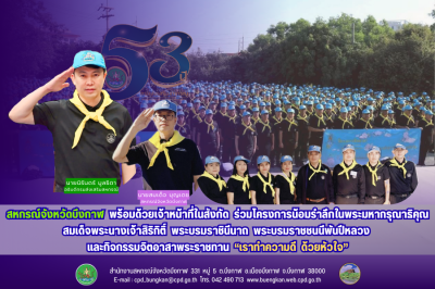 สหกรณ์จังหวัดบึงกาฬ พร้อมด้วยเจ้าหน้าที่ในสังกัด ... พารามิเตอร์รูปภาพ 1